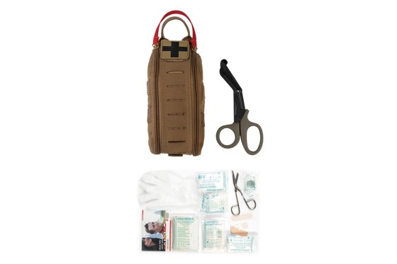 Mil-Tec EHBO-kit IFAK Rapid Pack Dark coyote