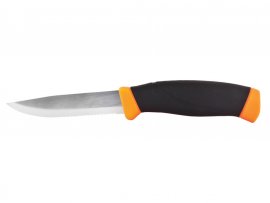 Mes Morakniv Companion F Serrated oranje gekarteld