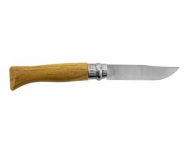 Mes Opinel 8 Vouwmes Inox Beuken Motief Everzwijn