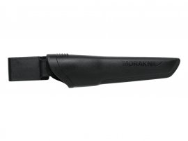 Mes Morakniv Bushcraft SRT zwart gekarteld