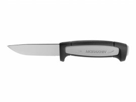 Mes Morakniv Craft Pro Robust zwart-grijs koolstofstaal