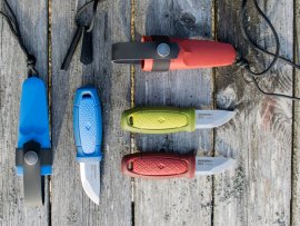 Mes Morakniv Eldris groen set