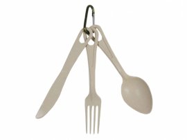 Toeristische set Fox Outdoor 3-delig van bamboe