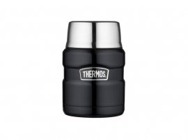 Voedselthermos met lepel Thermos King 0,47 l grafiet