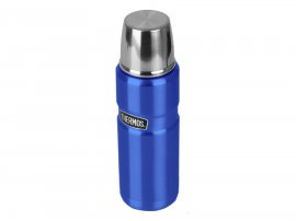 Thermosfles Thermos King 0,47 l blauw