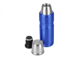 Thermosfles Thermos King 0,47 l blauw