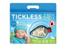 Odrijver voor teken voor kinderen Tickless beige