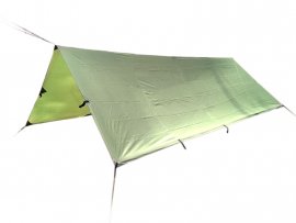 Turistische tarp Tigerwood Tectum 3x3 m groen