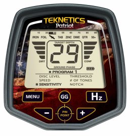 Metaaldetector Teknetics Patriot