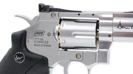 Luchtrevolver ASG Dan Wesson 2,5" voor diabolo’s 4,5mm