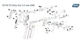 Luchtdrukpistool ASG STI Duty One 4,5mm