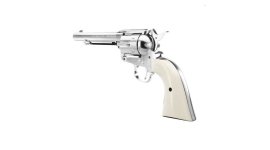 Luchtrevolver Umarex Colt SAA .45 Diabolo nikkel 4,5mm