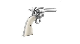 Luchtrevolver Umarex Colt SAA .45 Diabolo nikkel 4,5mm