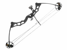 Boog Poe Lang Predator II zwart 45-65lbs