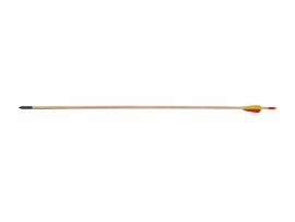 Houten pijl 28" Poe Lang