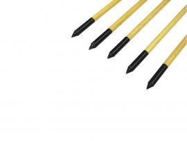 Houten pijl 28" Poe Lang