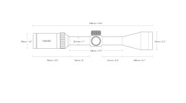 Richtkijker Hawke Vantage 4-12x40 AO Mil Dot