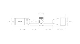 Richtkijker Hawke Vantage 3-9x50 AO Mil Dot IR