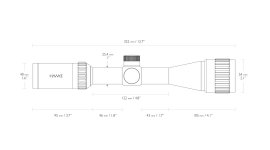 Richtkijker Hawke Vantage 3-9x40 AO Mil Dot IR
