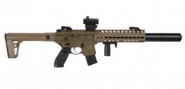 Luchtgeweer Sig Sauer MCX FDE 4,5mm met collimator