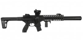 Luchtbuks Sig Sauer MCX 4,5mm met red dot collimator