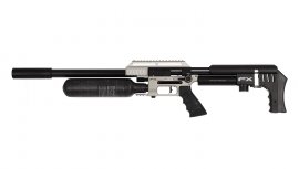 Luchtbuks FX Impact MKII, Power Plenum, Silver 5,5mm