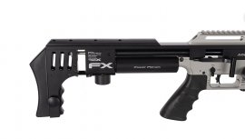 Luchtbuks FX Impact MKII, Power Plenum, Silver 5,5mm