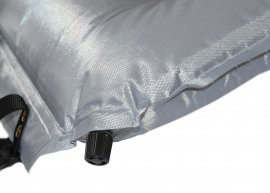 Zelfopblazende slaapmat Cattara Midnight 180x66x4cm met kussen