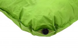 Zelfopblazend kussen groen