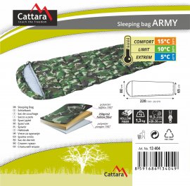 Dekenslaapzak Army 200cm