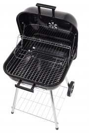 Houtskoolbarbecue rechthoekig Trapani 46 cm