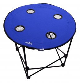 Klaptafel camping opvouwbaar Split blauw