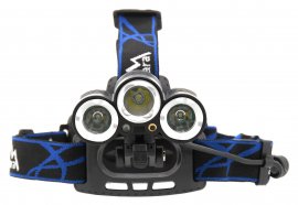 Hoofdlamp LED 400lm (1x XM-L+2x XP-E)