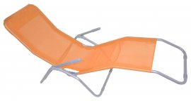 Veldbed kempingové skládací Palermo oranžové