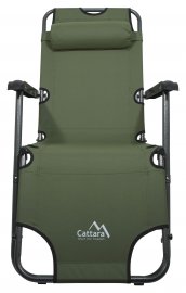 Comfort ligbed - stoel groen