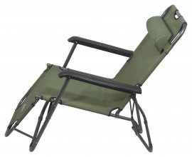 Comfort ligbed - stoel groen