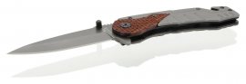 Vouwmes Wood met vergrendeling 21 cm