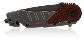 Vouwmes Wood met vergrendeling 21 cm