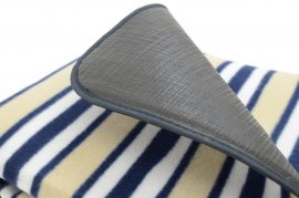 Picknickdeken Fleece 150x135 cm blauw