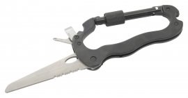 Multifunctionele volledig metalen karabijnhaak 5in1