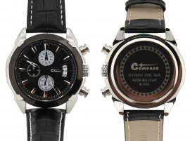 Horloge Chrono Black Compass