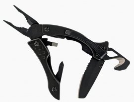 Multitooltang Gerber Crucial, zwart