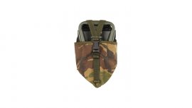 Polní lopatka Army MFH klein met hoes groen