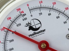 RealHunter analoge hangweegschaal tot 200 kg