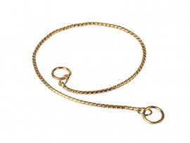 Halsband ketting DeLuxe goud, 25 cm