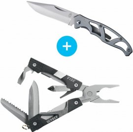 Set tangen Gerber Vise en mes Gerber Mini-Paraframe