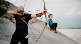 Boog Ragim Wolf Longbow 68" 35lb