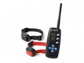 Halsband Dogtrace d-control 1602 voor 2 honden