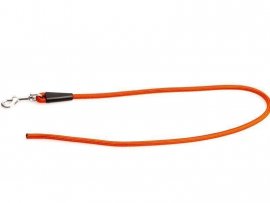 Hondenriem Dogtrace couračka zilveren gesp 70cm oranje