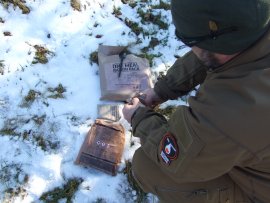 MRE - One Meal, Menu II – Bolognese pasta